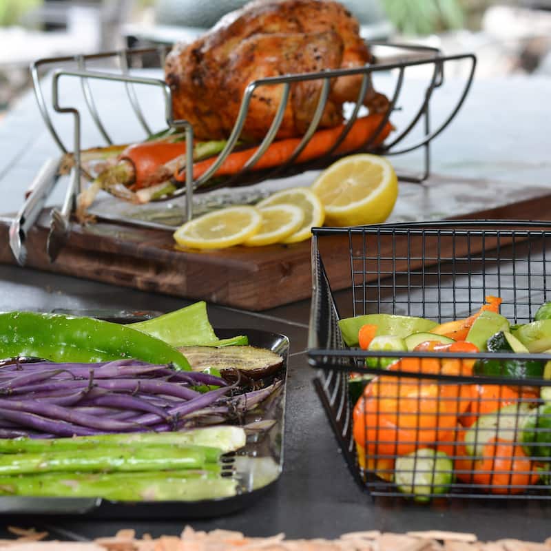 Endurance Stainless Steel Reversible Rib and Roast Rack