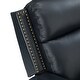 preview thumbnail 25 of 49, Kunibert Multifunctional Genuine Leather Nursery Chair with Metal Swivel Base Set of 2 by HULALA HOME