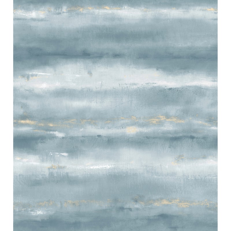 A-Street Prints Aveline Indigo Wall Mural