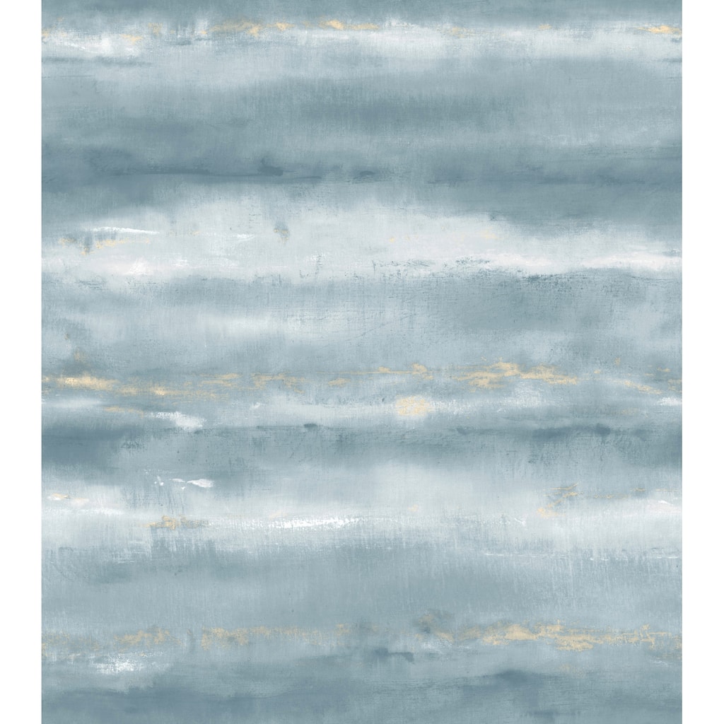 A-Street Prints Aveline Indigo Wall Mural