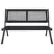 preview thumbnail 11 of 58, SAFAVIEH Kobina Outdoor Foldable Bench - 45" W x 30" D x 30" H