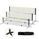 preview thumbnail 2 of 10, Foldable and Adjustable 14ft Net for Tennis, Pickleball, Volleyball, Badminton Easy Setup
