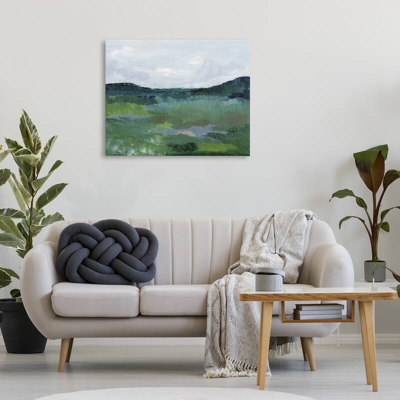 Stupell Brushed Tranquil Landscape Canvas Wall Art Design By Nikita Jariwala