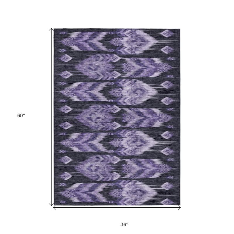 HomeRoots Southwestern Transitional Rectangle Outdoor Rug