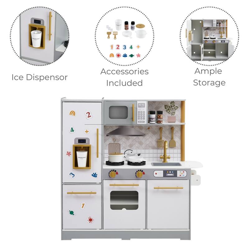 Teamson Kids Little Chef Springfield Play Kitchen & Accessories