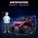 preview thumbnail 21 of 33, 2-Seater Off-Road Electric Truck with Remote Control, 4x200W Powerful