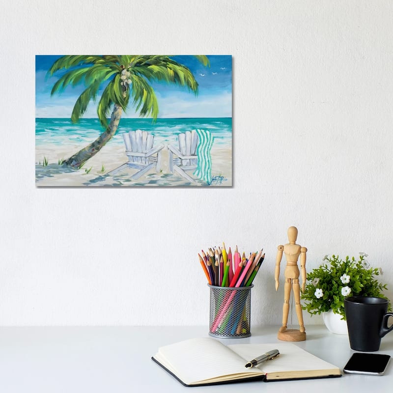 iCanvas "Ocean Breeze II" by Julie Derice Canvas Print - 8x12x0.75