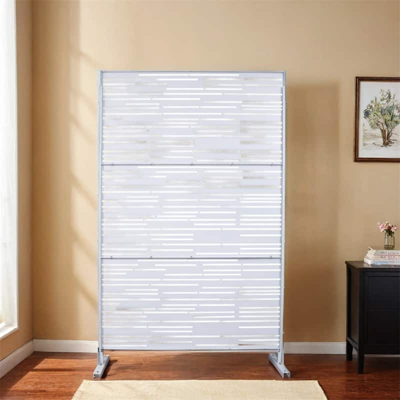 Outdoor & Indoor Freestanding Decorative Privacy Screen Privacy Screen