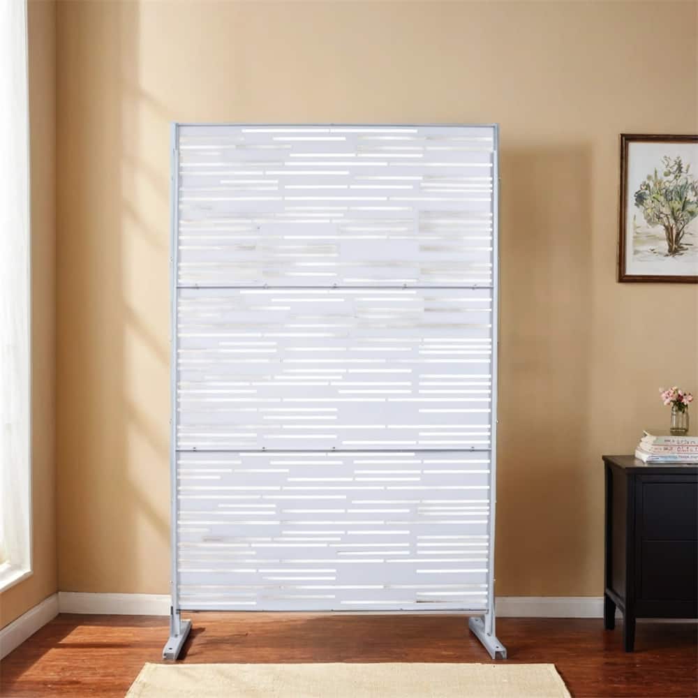 Outdoor & Indoor Freestanding Decorative Privacy Screen Privacy Screen