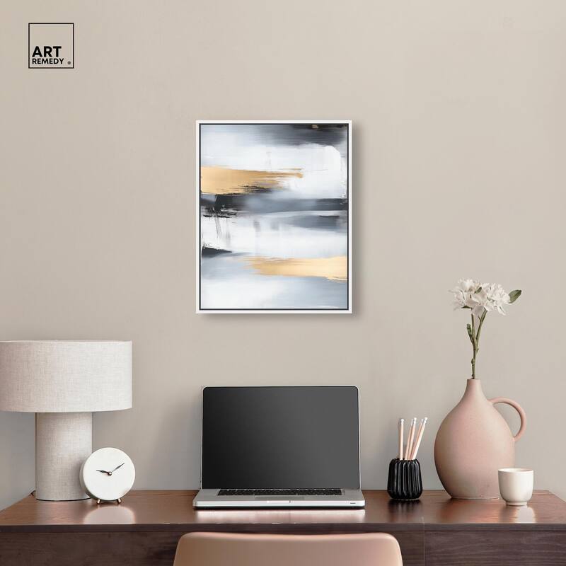 Visual Gold Vortex II Canvas by Art Remedy