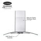 preview thumbnail 8 of 13, Cosmo COS-668AS Wall Mount Range Hood With Touch Controls