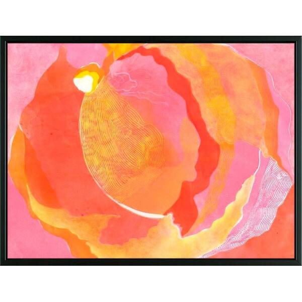 Shop Easy Art Prints Carolyn Roth S Cabbage Rose I Premium