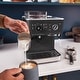preview thumbnail 3 of 8, KitchenAid Semi Automatic Espresso Machine with Burr Grinder in Cast Iron Black
