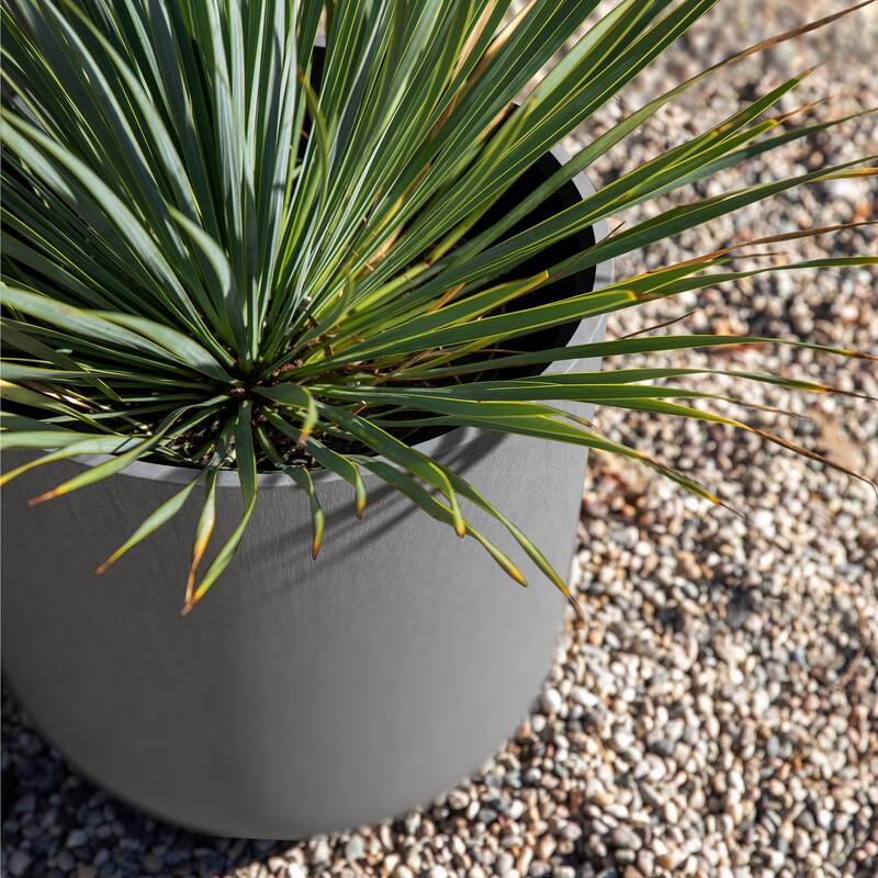Pure Series Kona Modern Round Planter