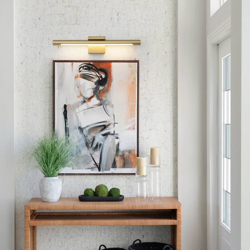 23.7" Mid-Century Modern Dimmable LED Bathroom Vanity Light Picture Light Art Lights for Wall