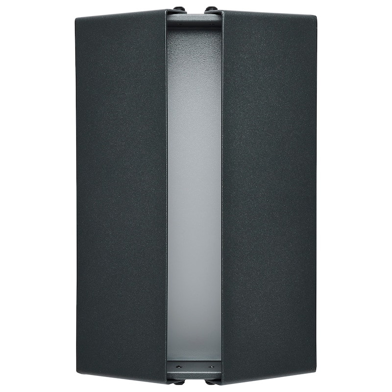 Peak LED Wall Sconce CCT Selectable Matte Gray Finish