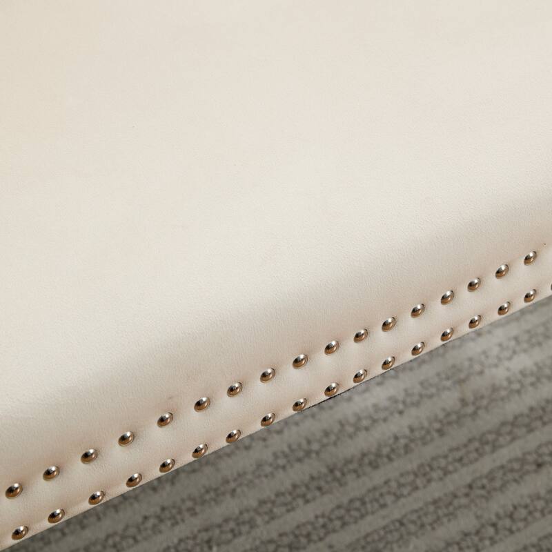 Velvet Double Dining Loveseat Bench, Kitchen & Dining Seating, 2-Seat Tufted Bench w/Handmade Buttons, Wing Back