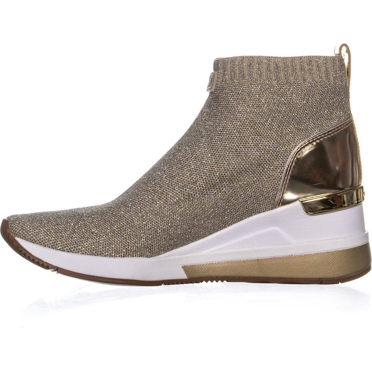 michael kors skyler bootie gold