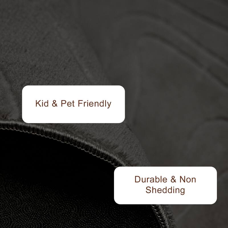 ECARPETGALLERY Somos Modern Machine Washable Area Rug