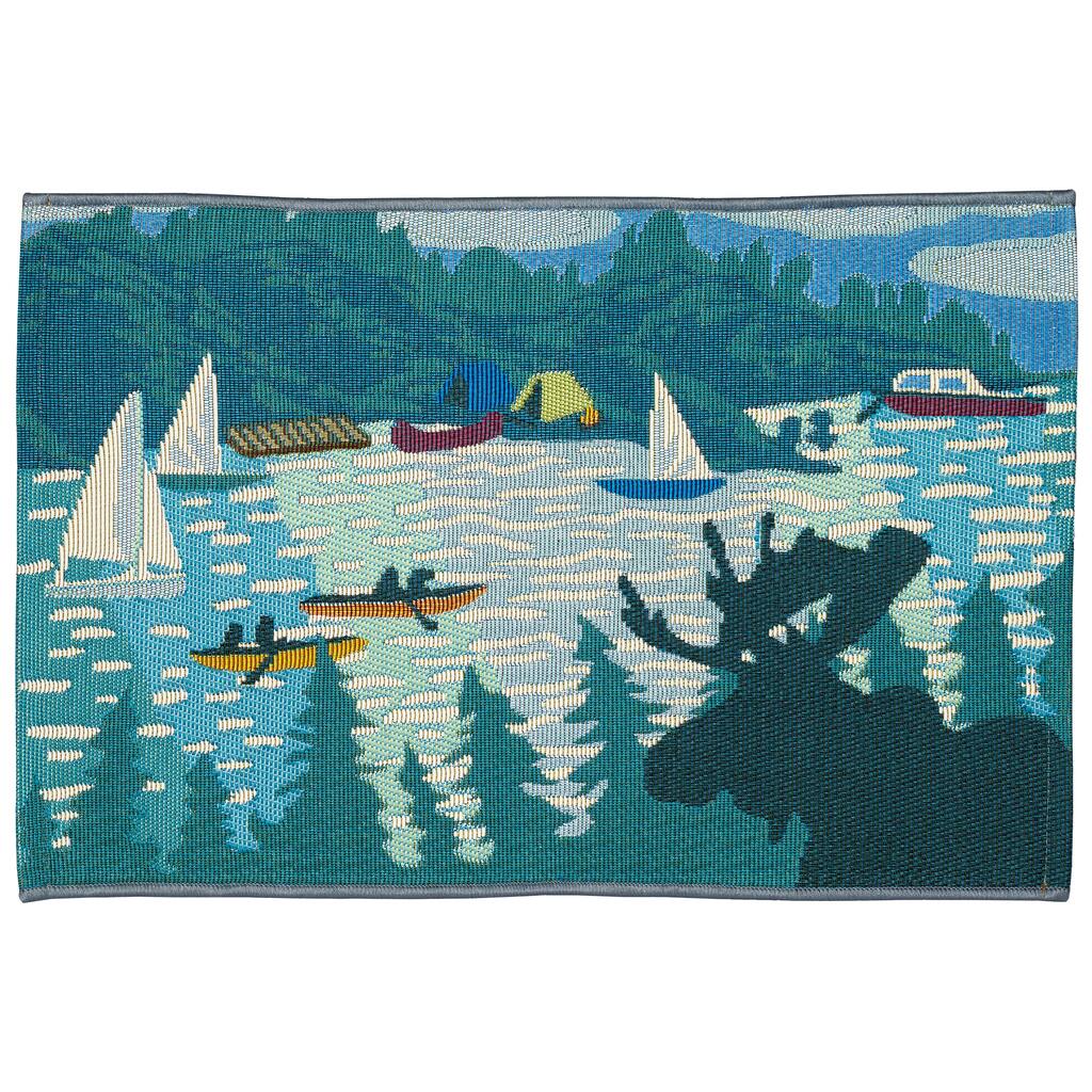 Liora Manne Esencia Lake Life Indoor/Outdoor Mat