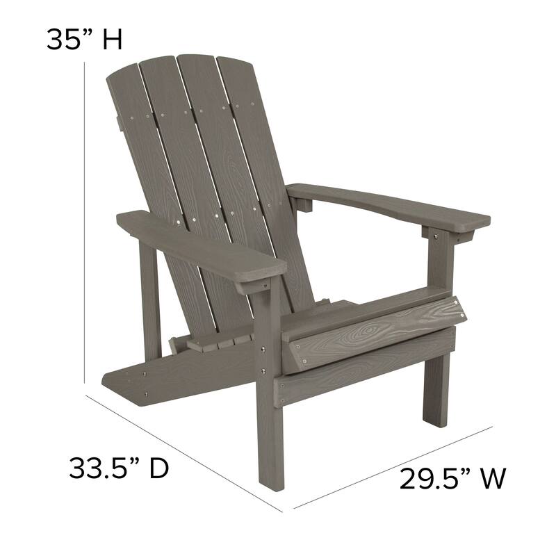 Star and Moon Fire Pit with Mesh Cover & 4 Poly Resin Adirondack Chairs