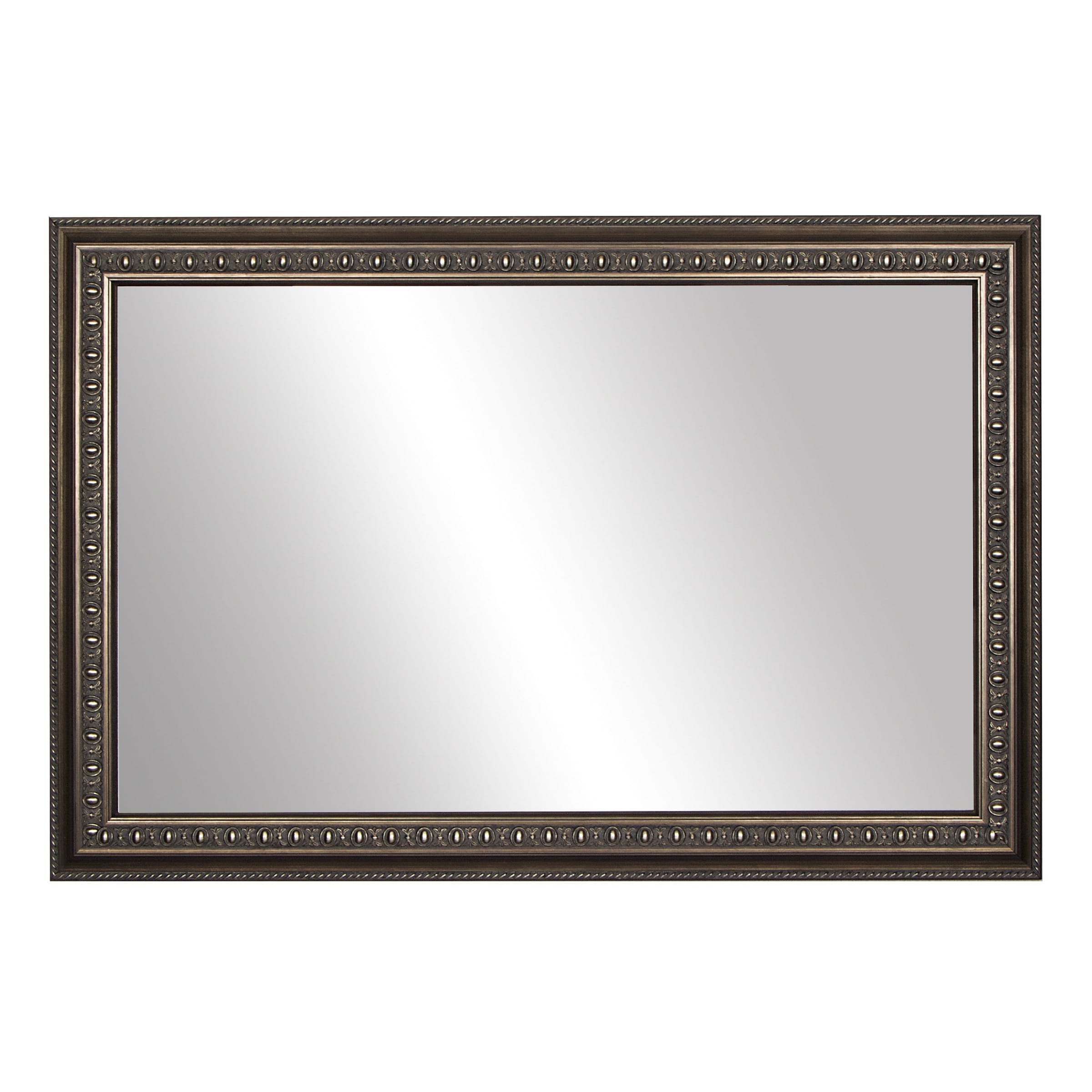 Frame My Mirror Nickel Framed Mirror, Imperial Design