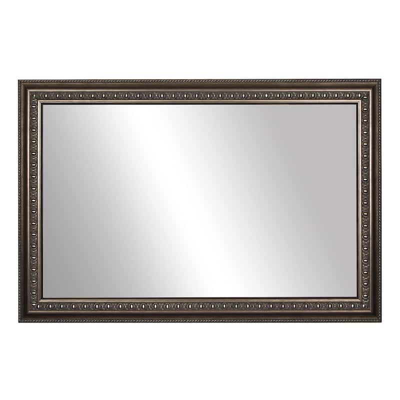 Frame My Mirror Nickel Framed Mirror, Imperial Design