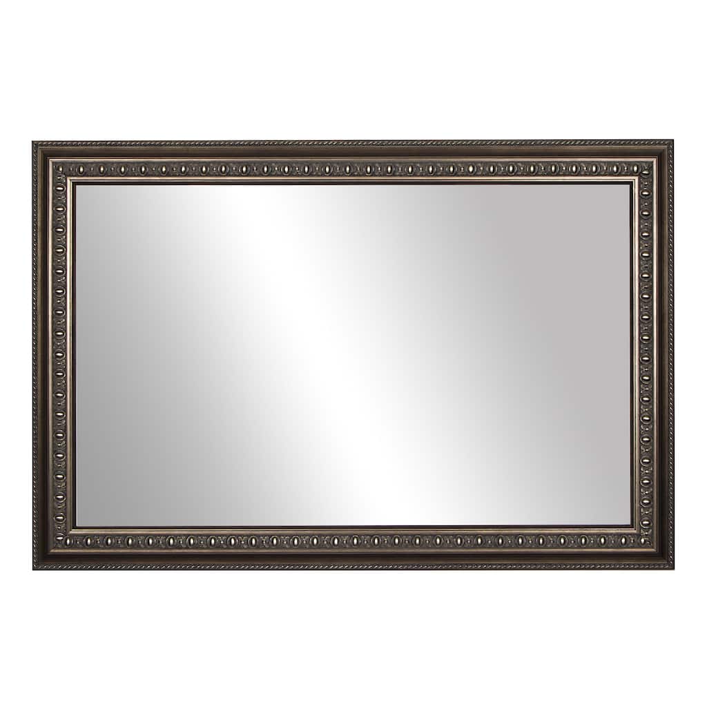 Frame My Mirror Nickel Framed Mirror, Imperial Design