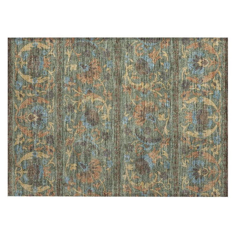 Machine Washable Indoor/ Outdoor Global Alix Chantille Rug