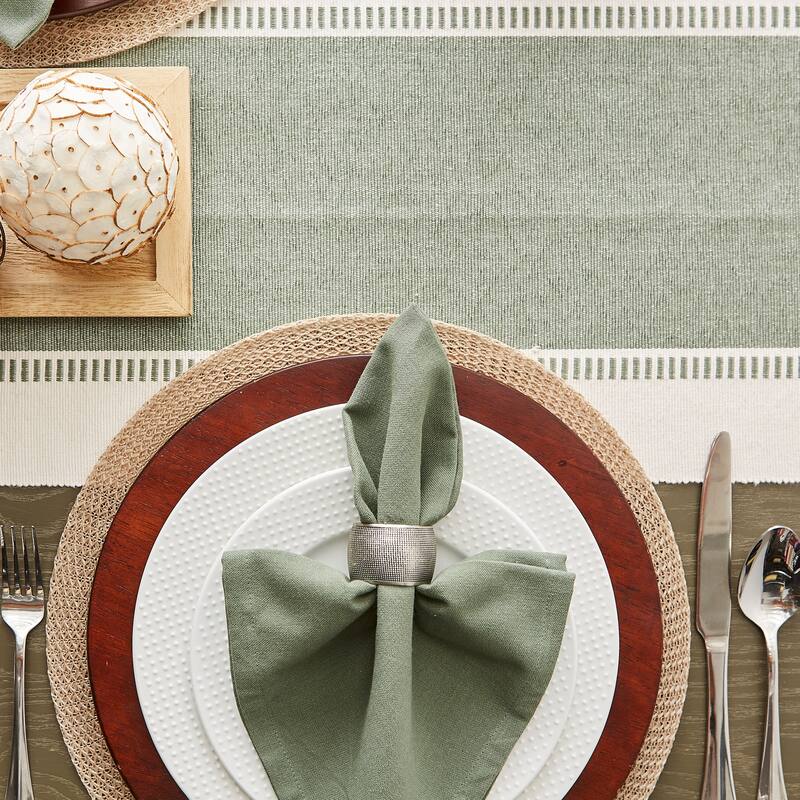 DII Solid Cotton Napkin Set/6
