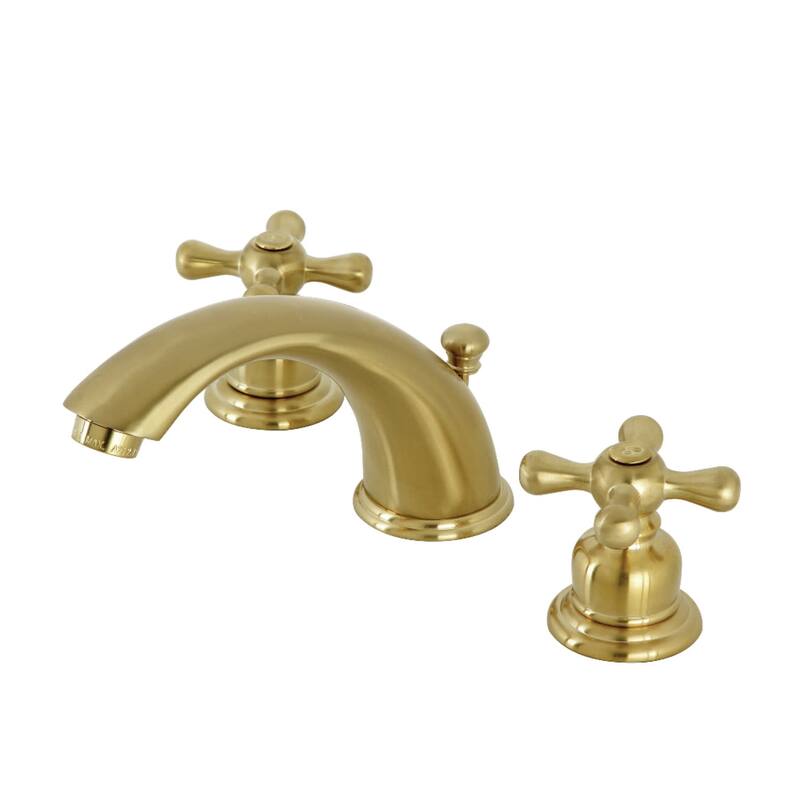 Kingston Brass Victorian 1.2 GPM Widespread Bathroom Faucet with - Brushed Brass
