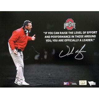 Urban Meyer Signed 11x14 Ohio State Spotlight Quote Photo Fanatics Overstock 22302285 He is currently serving as assistant athletic director.