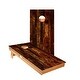preview thumbnail 1 of 3, Dark Wood Cornhole Boards NO Bags - Add Board Lights