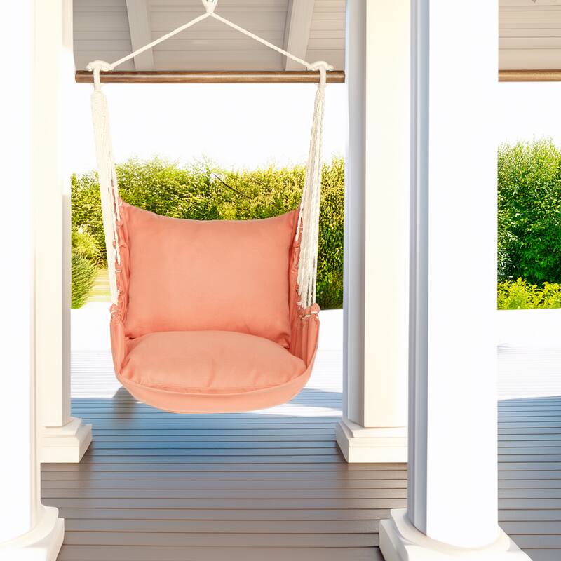 Magnolia Casual Swing Set 4 piece - Living Coral w/ Living Coral