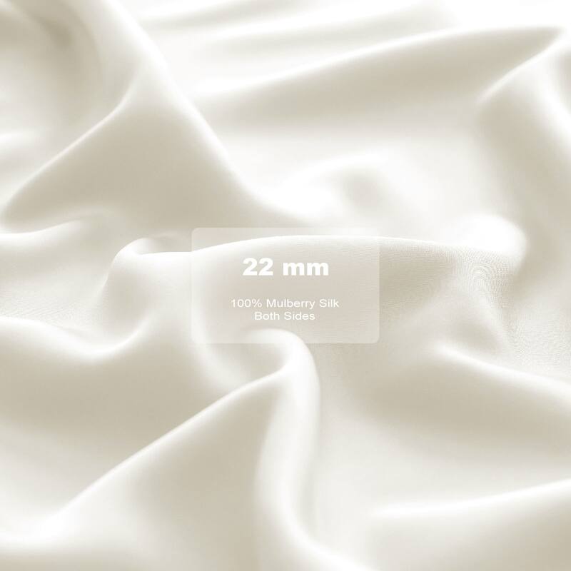 Wonderful 100% Pure Mulberry Silk Pillowcases - 2 Pack