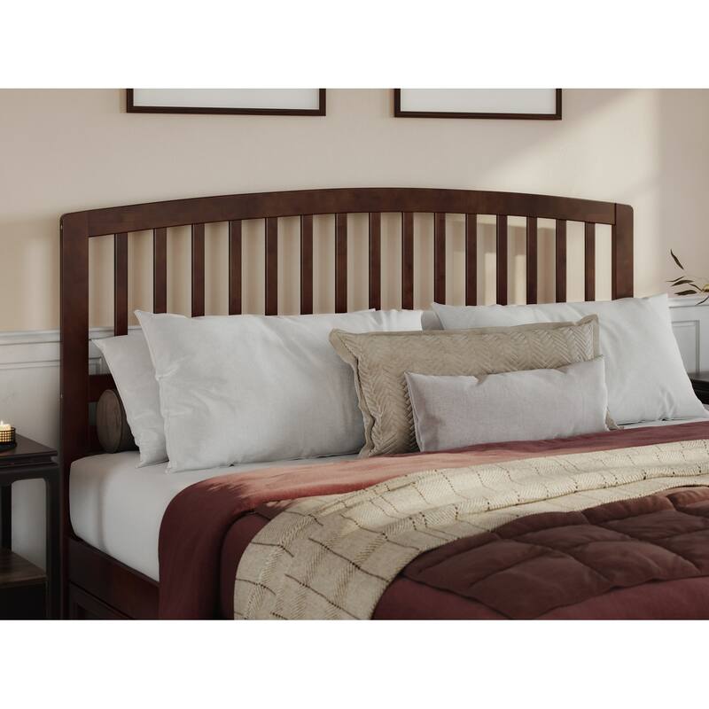 Lucia Platform Bed with Panel Footboard and Twin XL Trundle