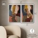 preview thumbnail 33 of 59, Contemplation Dialogue Abstract Art Set Canvas Print by Art Remedy