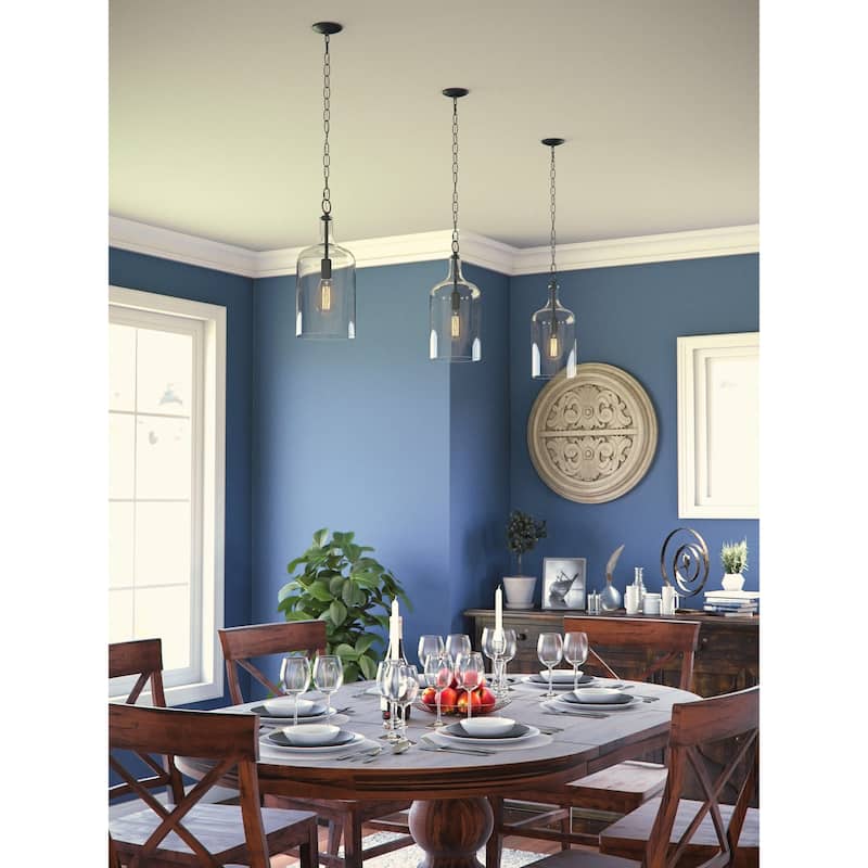 Kenroy Home Capri 1-Light Pendant - Oil Rubbed Bronze