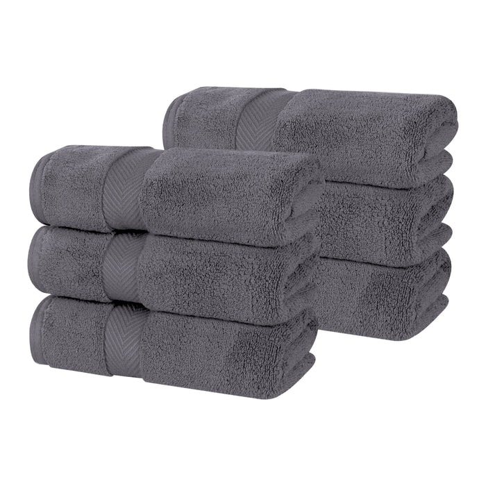 Zero Twist Cotton Soft Absorbent Hand Towel - Premium Quality-image