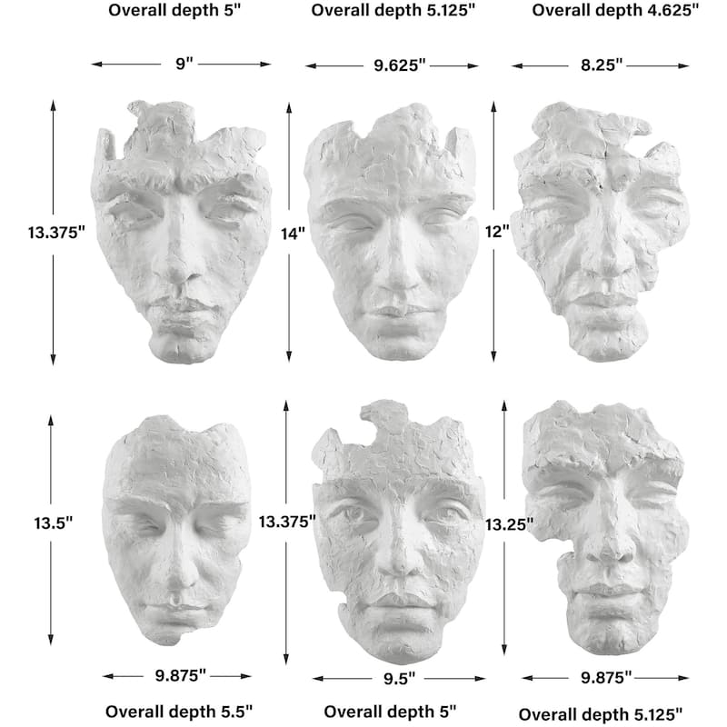 Uttermost 04358 Self-Portrait 14" Tall Polyresin People and Figures