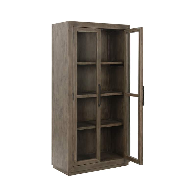 Kasey Reclaimed Pine Display Cabinet by Kosas Home