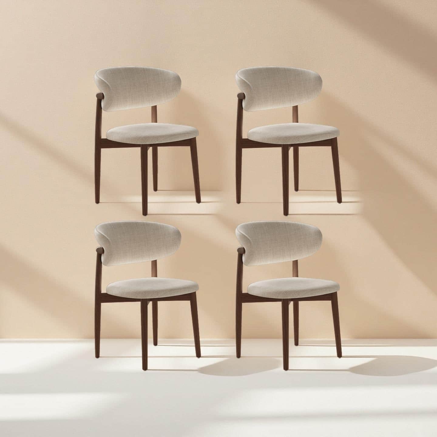 Option Brown-Set of 4