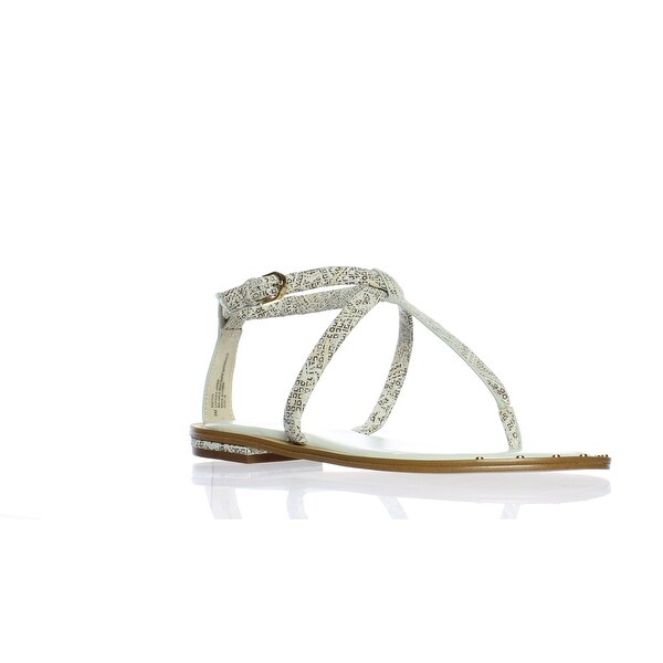white sandals size 8