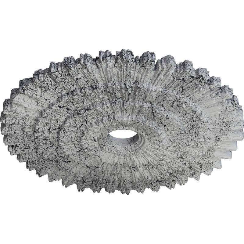 24 3/4"OD x 3 1/4"ID x 1 7/8"P Eryn Ceiling Medallion
