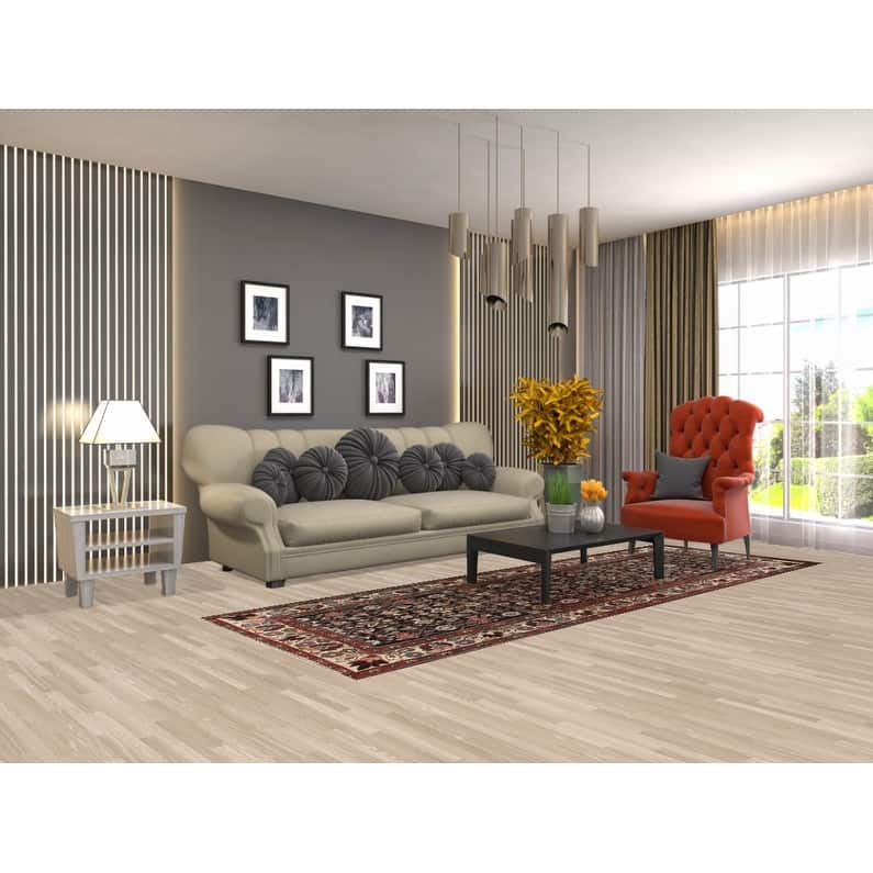 Hand Knotted Oriental 100% Wool Carpet Traditional Geometric Black Malayer Runner Rug - 10' 3'' X 3' 4''