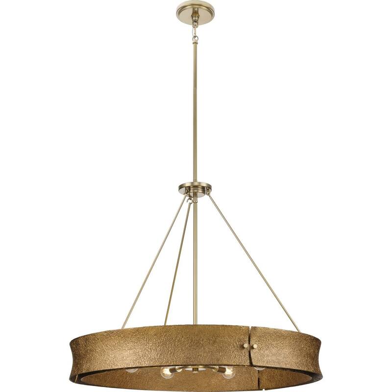 Progress Lighting P400358 Lusail 6 Light 32" Wide Ring Chandelier