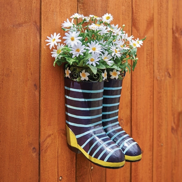 Rain Boot Planters