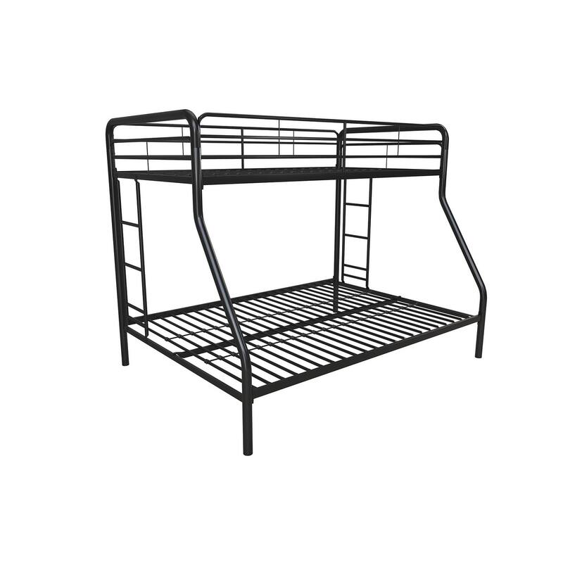 Avenue Greene Casey Twin over Full Metal Bunk Bed - Black