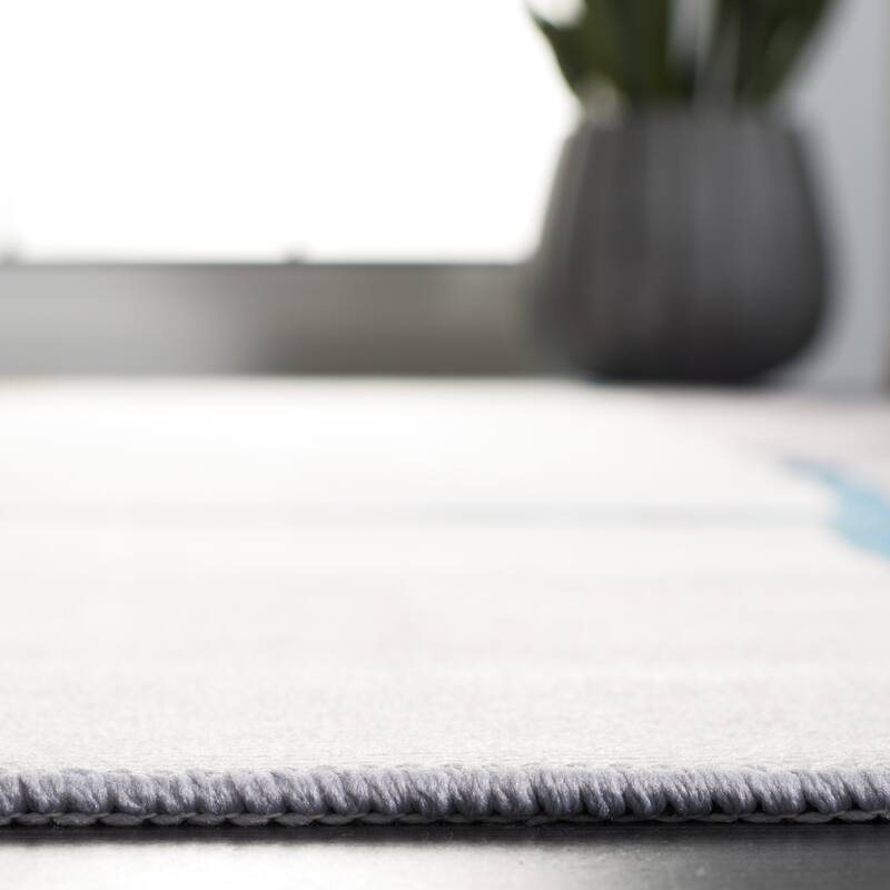 SAFAVIEH Tacoma Machine Washable Slip Resistant Patty Mid-Century Modern