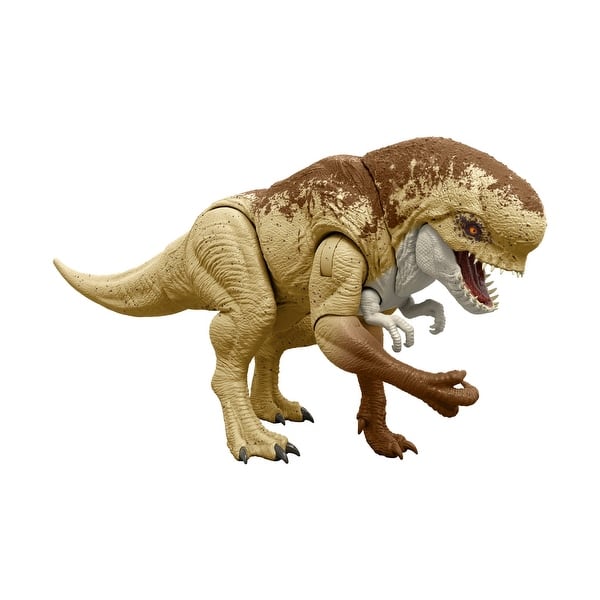 slide 2 of 5, Jurassic World Distortus Rex Rumble 'N Rampage Action Figure